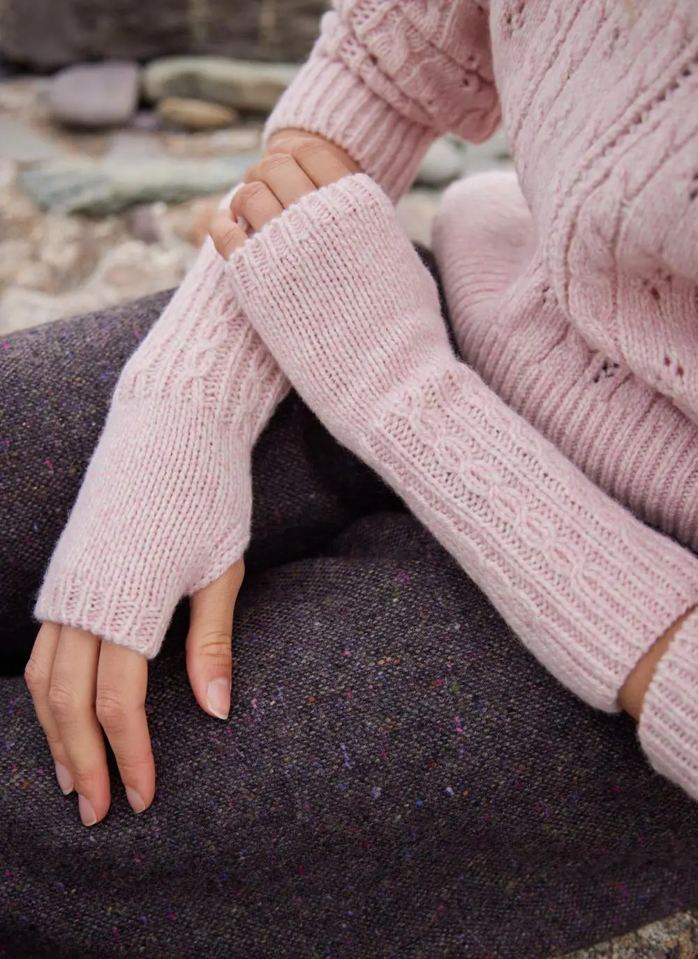 Wool Cashmere Handwarmers